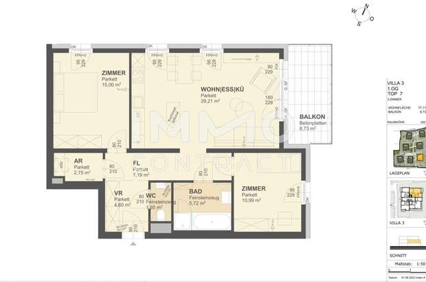 Terrassenwohnung kaufen in 3500 Krems (Bild 1)