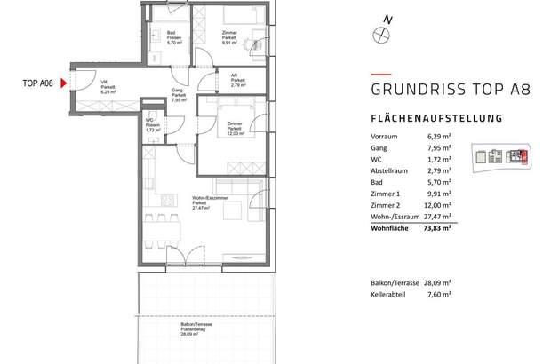 Eigentumswohnung in 5202 Neumarkt (Bild 4)