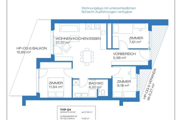 Wohnung mit Balkon kaufen in 8055 Graz (Bild 5)