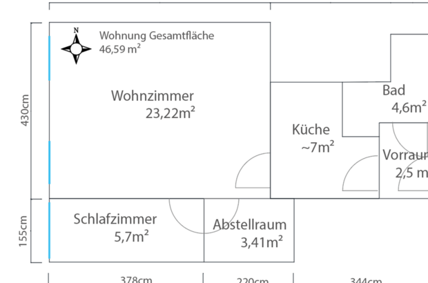 Altbauwohnung mieten in 1200 Wien (Bild 2)