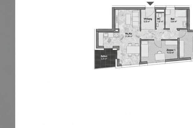 Wohnung mit Balkon kaufen in 8010 Graz (Bild 2)