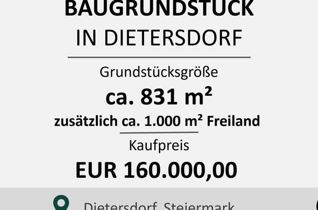 Grundstück kaufen in 8142 Dietersdorf