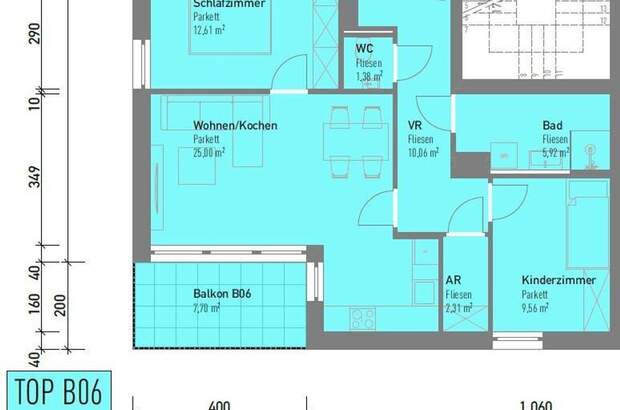 Wohnung mit Balkon kaufen in 5020 Salzburg (Bild 4)