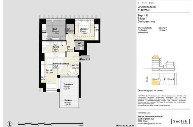 Terrassenwohnung kaufen in 1140 Wien (Bild 3)