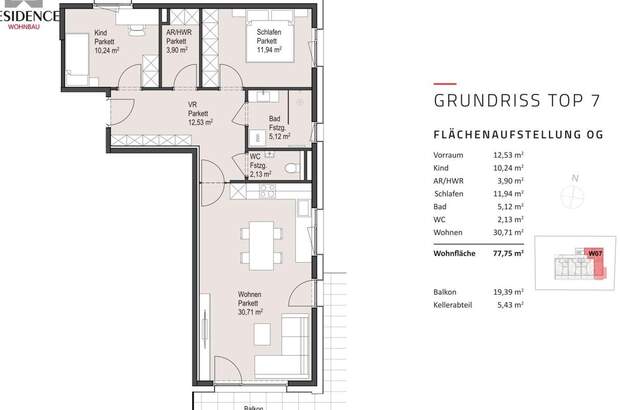 Wohnung mit Balkon kaufen in 5020 Salzburg (Bild 4)