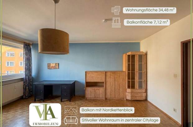 Altbauwohnung mit Balkon kaufen in 6020 Innsbruck (Bild 1)