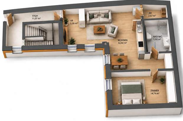 Wohnung kaufen in 5280 Braunau (Bild 1)