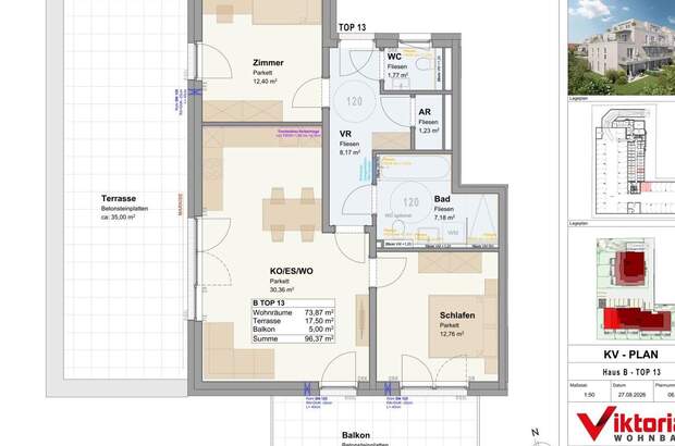 Wohnung mit Balkon kaufen in 83395 Freilassing (Bild 4)
