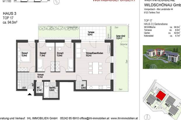 Wohnung kaufen in 6311 Oberau (Bild 4)