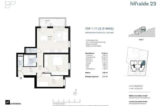 Terrassenwohnung kaufen in 1230 Wien (Bild 1)