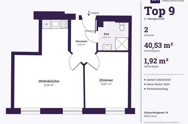 Eigentumswohnung in 8020 Graz (Bild 2)