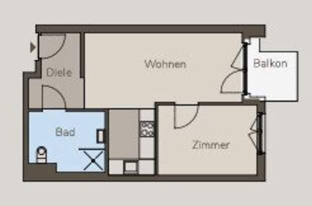 Wohnung mit Balkon mieten in 8020 Graz (Bild 1)