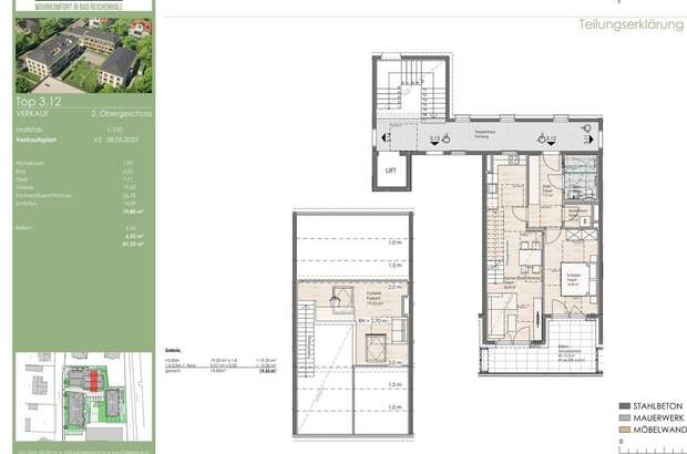 Wohnung mit Balkon kaufen in 83435 Bad Reichenhall (Bild 2)