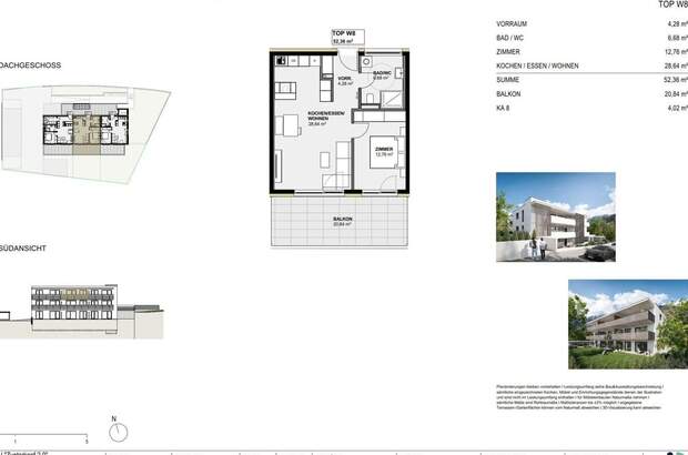 Wohnung mit Balkon kaufen in 6067 Absam (Bild 3)