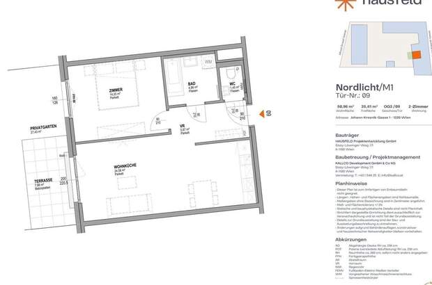 Wohnung mieten in 1220 Wien (Bild 2)