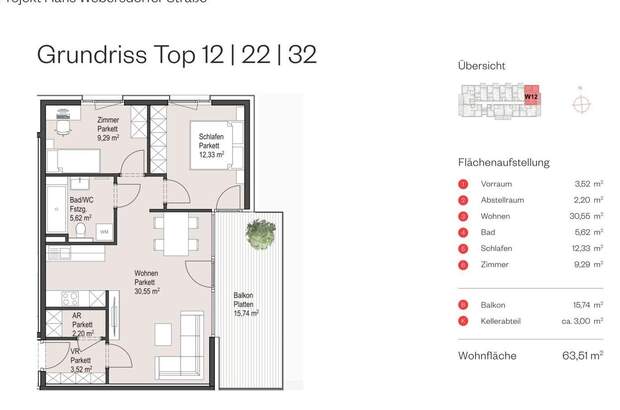 Wohnung mit Balkon kaufen in 5020 Salzburg (Bild 4)