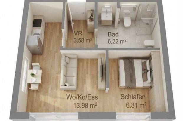 Eigentumswohnung in 8020 Graz (Bild 1)