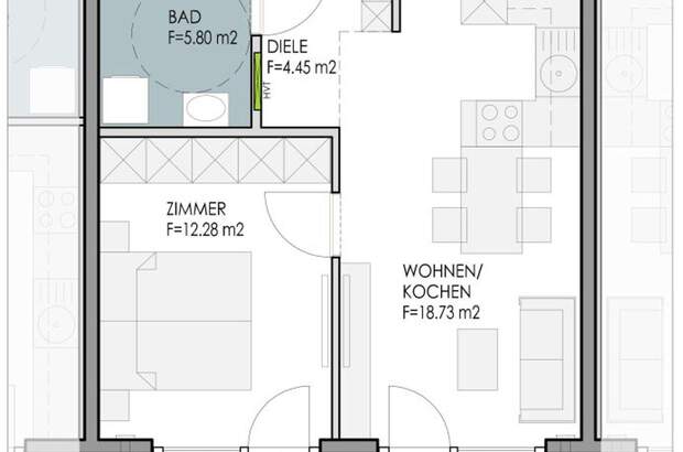 Wohnung mit Balkon kaufen in 6121 Baumkirchen (Bild 1)