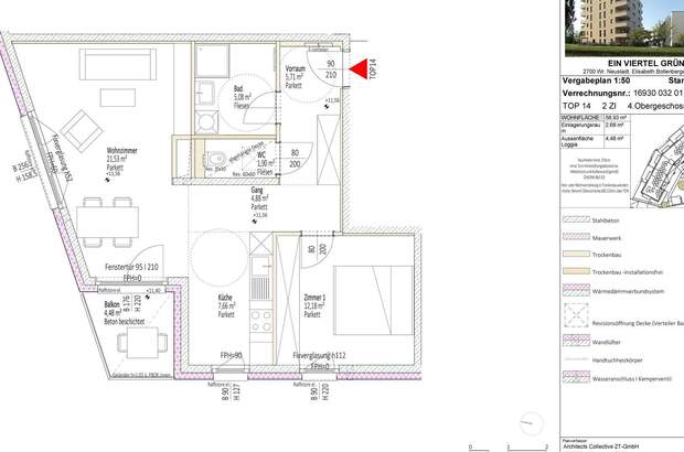 Terrassenwohnung mieten in 2700 Wr. Neustadt (Bild 1)