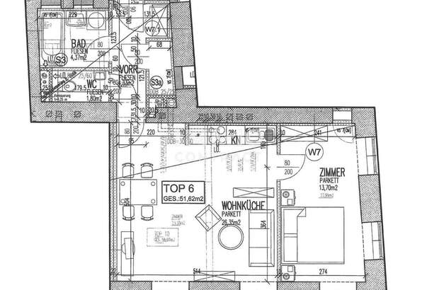 Wohnung mieten in 1040 Wien (Bild 5)