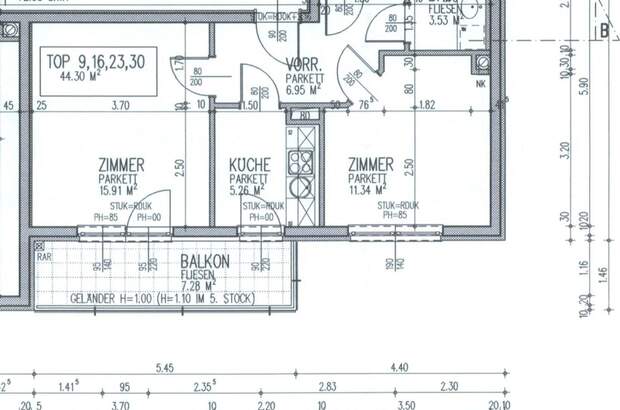 Wohnung mit Balkon mieten in 1100 Wien (Bild 2)