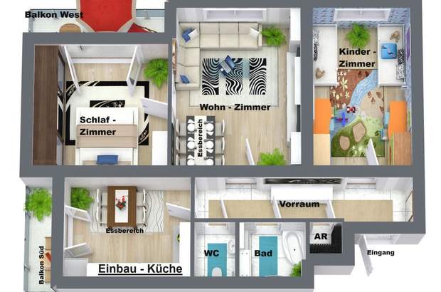 Terrassenwohnung kaufen in 8020 Graz (Bild 1)