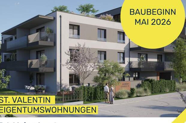Wohnung mit Balkon kaufen in 4300 St. Valentin