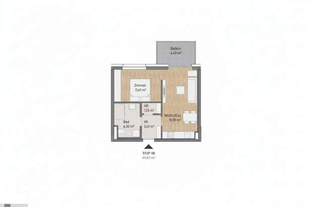 Wohnung mit Balkon kaufen in 8020 Graz (Bild 3)