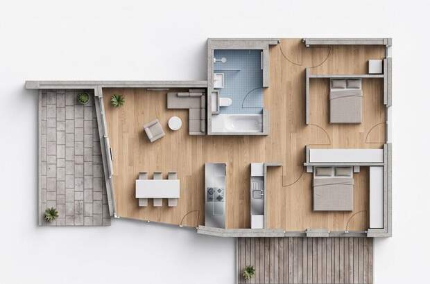 Wohnung mit Balkon kaufen in 6020 Hötting