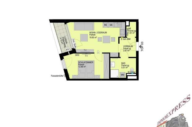Terrassenwohnung kaufen in 1140 Wien (Bild 1)
