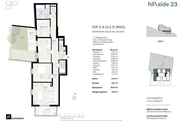 Terrassenwohnung kaufen in 1230 Wien (Bild 1)