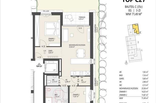Eigentumswohnung in 6020 Innsbruck (Bild 3)