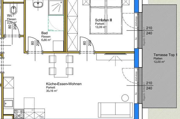 Wohnung mit Balkon mieten in 4600 Wels (Bild 3)