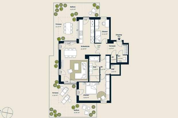Wohnung mit Balkon kaufen in 1170 Wien
