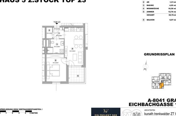 Wohnung mit Balkon mieten in 8041 Graz