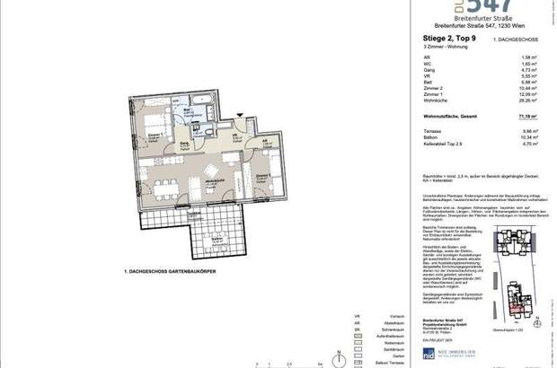 Terrassenwohnung kaufen in 1230 Wien