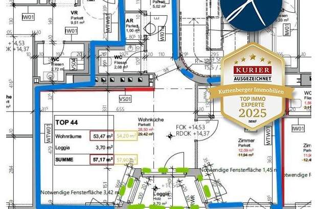 Terrassenwohnung mieten in 1100 Wien (Bild 5)