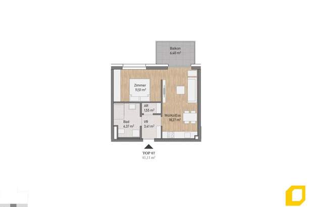 Wohnung mit Balkon kaufen in 8020 Graz (Bild 1)