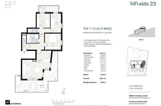 Terrassenwohnung kaufen in 1230 Wien (Bild 1)