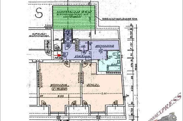 Terrassenwohnung kaufen in 1120 Wien (Bild 2)