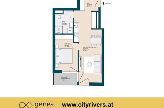 Wohnung mit Balkon mieten in 8020 Graz (Bild 2)