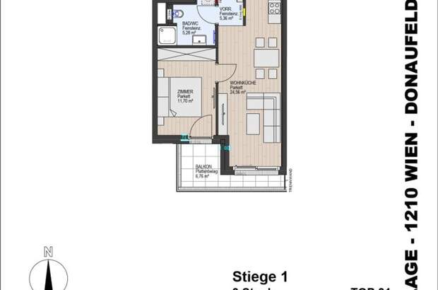 Wohnung mit Balkon kaufen in 1210 Wien (Bild 2)