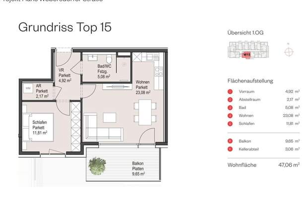 Wohnung mit Balkon kaufen in 5020 Salzburg (Bild 2)