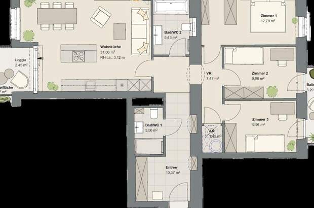 Wohnung mit Balkon kaufen in 1190 Wien (Bild 5)