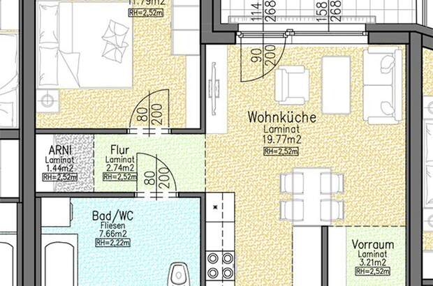 Wohnung mit Balkon mieten in 2434 Götzendorf (Bild 5)