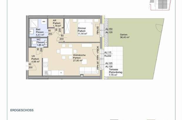 Wohnung mit Balkon mieten in 2853 Bad Schönau (Bild 4)