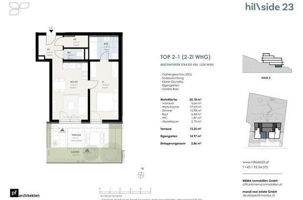 Terrassenwohnung kaufen in 1230 Wien (Bild 1)