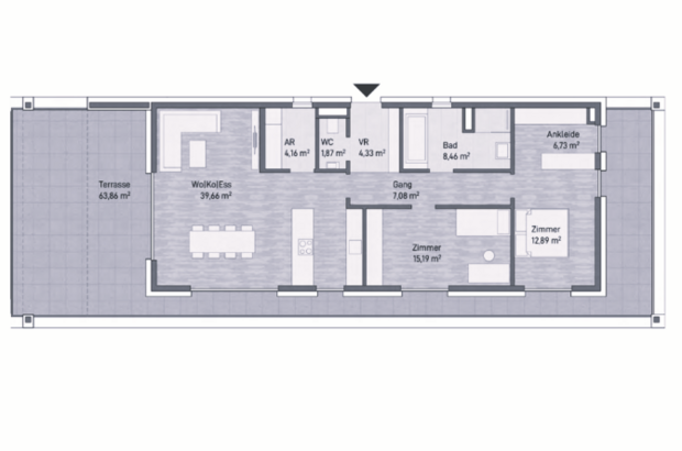 Terrassenwohnung kaufen in 8010 Graz Jakomini