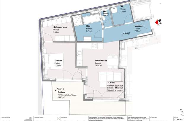Wohnung mit Balkon kaufen in 3400 Klosterneuburg (Bild 4)