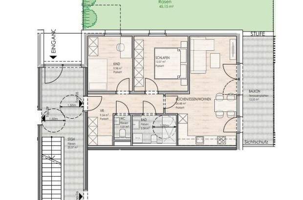 Terrassenwohnung kaufen in 5700 Zell am See (Bild 3)